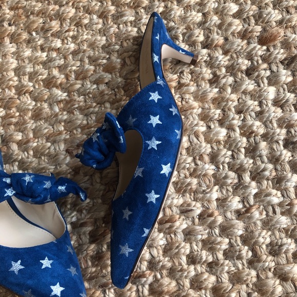 J Crew Sophia Mule in Starry Suede. Size 6.5 - Picture 8 of 13